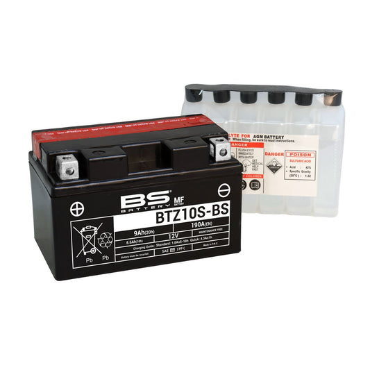 BS BTZ10S-BS (CP) Combi-Pack MF Battery