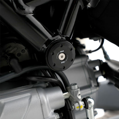 Frame Plug for Kawasaki Ninja H2(R) '15-, Ninja H2 SX '18- '24 (RHS, Lower) & Moto Guzzi V100 '23-, Stelvio '24- (LHS Only).