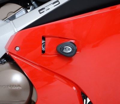 Crash Protectors - Aero Style for Honda VFR800 '14-/Crossrunner '15- Colour: Black