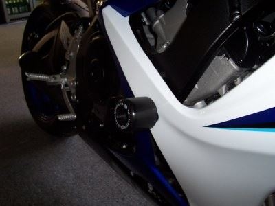 Crash Protectors - Classic Style for Suzuki GSX-R 600/750 K6-K7 Colour: White
