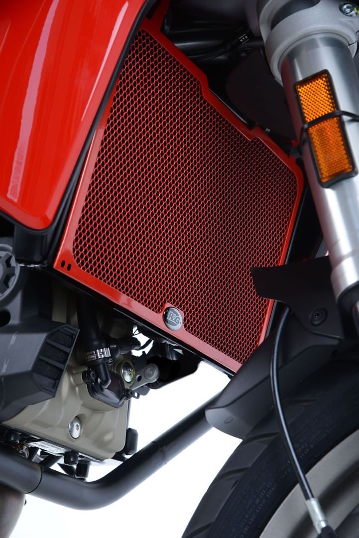 Radiator Guard for Ducati Multistrada 950 '17- '21/ 950S '19- '21 Colour: Red