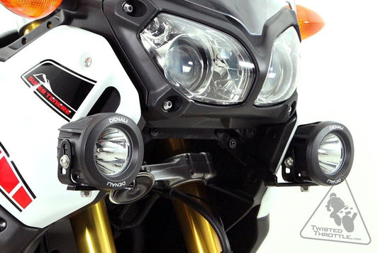 Denali Auxiliary Light Mounting Bracket For Yamaha XT1200Z Super Tenere '11-'16