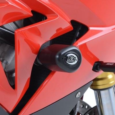 Aero Crash Protectors for BMW S1000RR '15-'18 Colour: Black