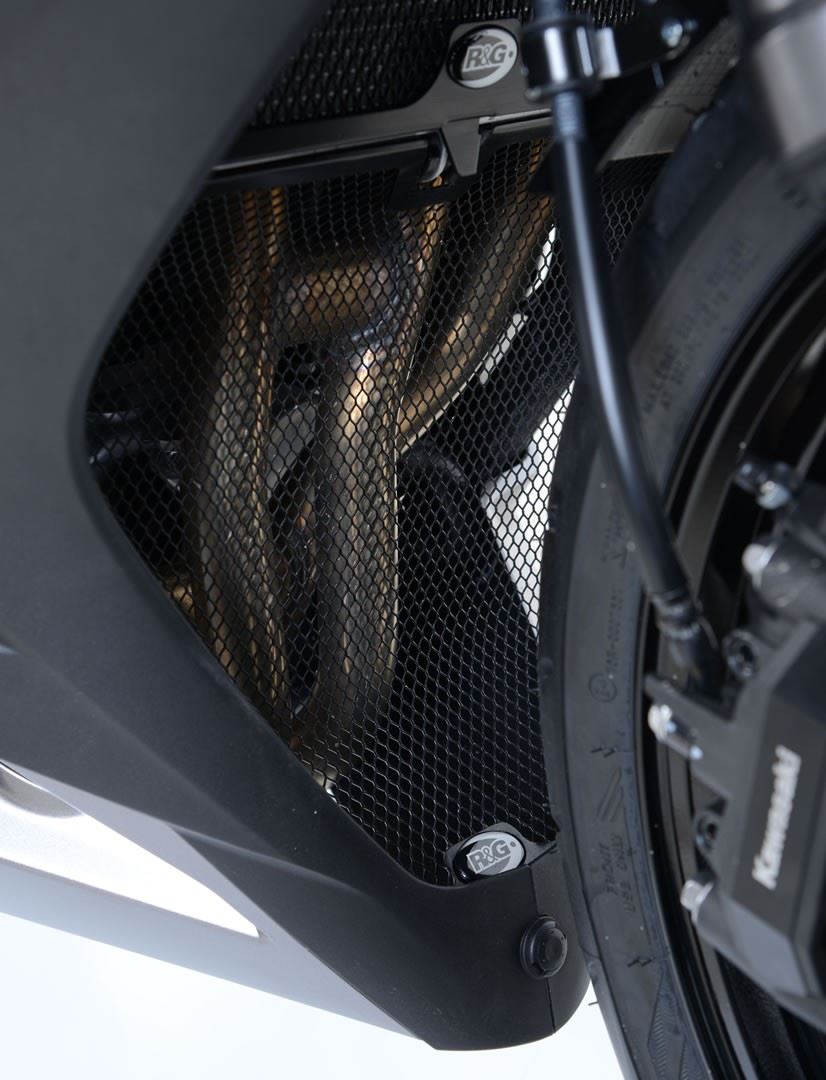 Downpipe Grille for Kawasaki Z1000SX '11-'19 Colour: Black
