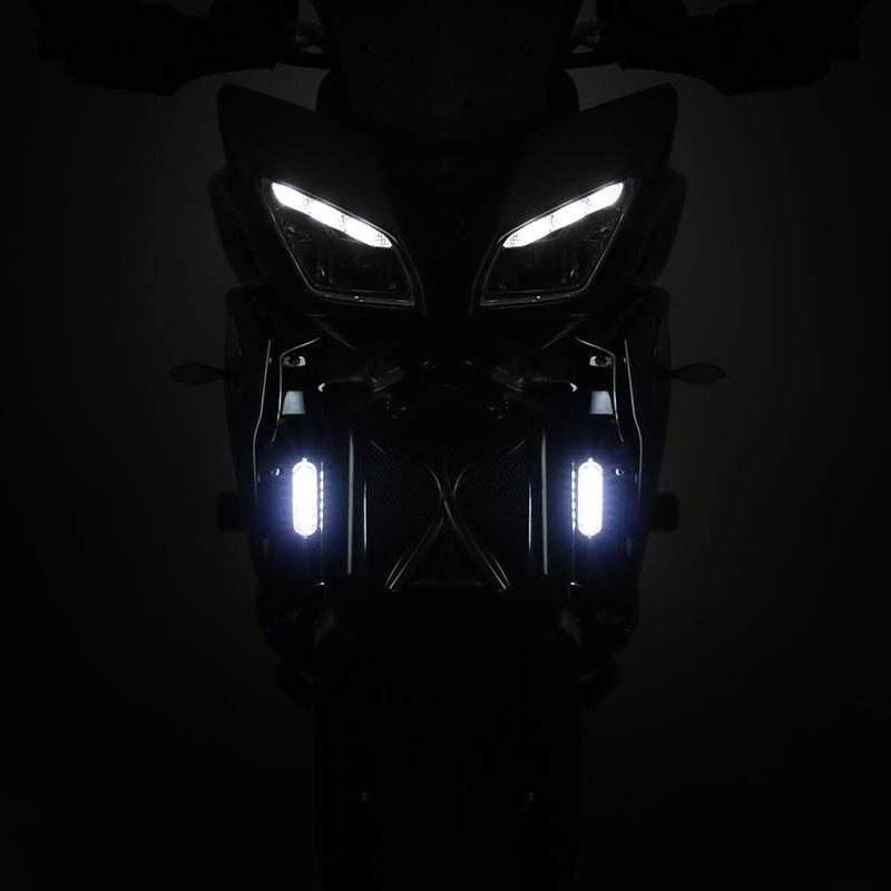DENALI Daytime Running Lights With Universal Offset Mounting Kit Light Colour: White