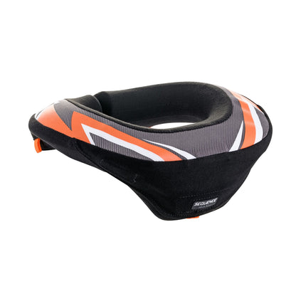 Alpinestars Sequence Youth Neck Roll Black Anthracite Orange - Size L/XL
