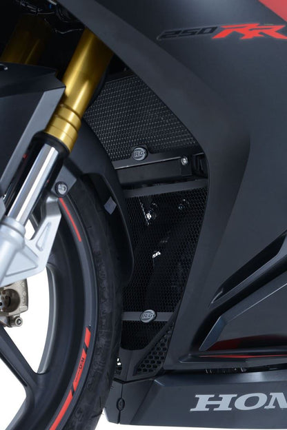 Radiator Guard for Honda CBR250RR '17- Colour: Black