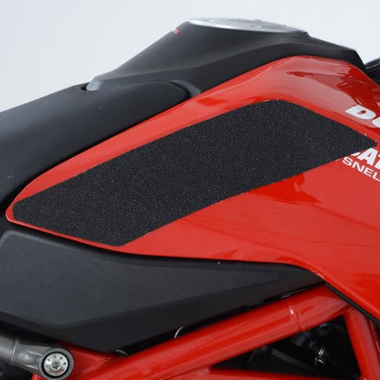 R&G Tank Traction Grips for Ducati Hypermotard 950 '19- (SP/RVE '21-) Colour: Clear