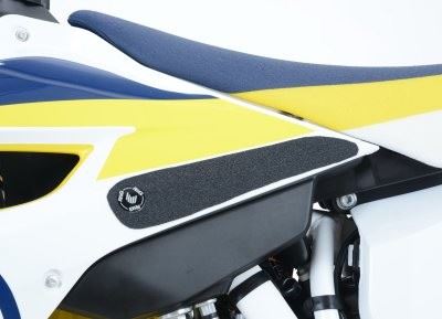 R&G Tank Traction Grips for Husqvarna FS 450 '15- Colour: Clear