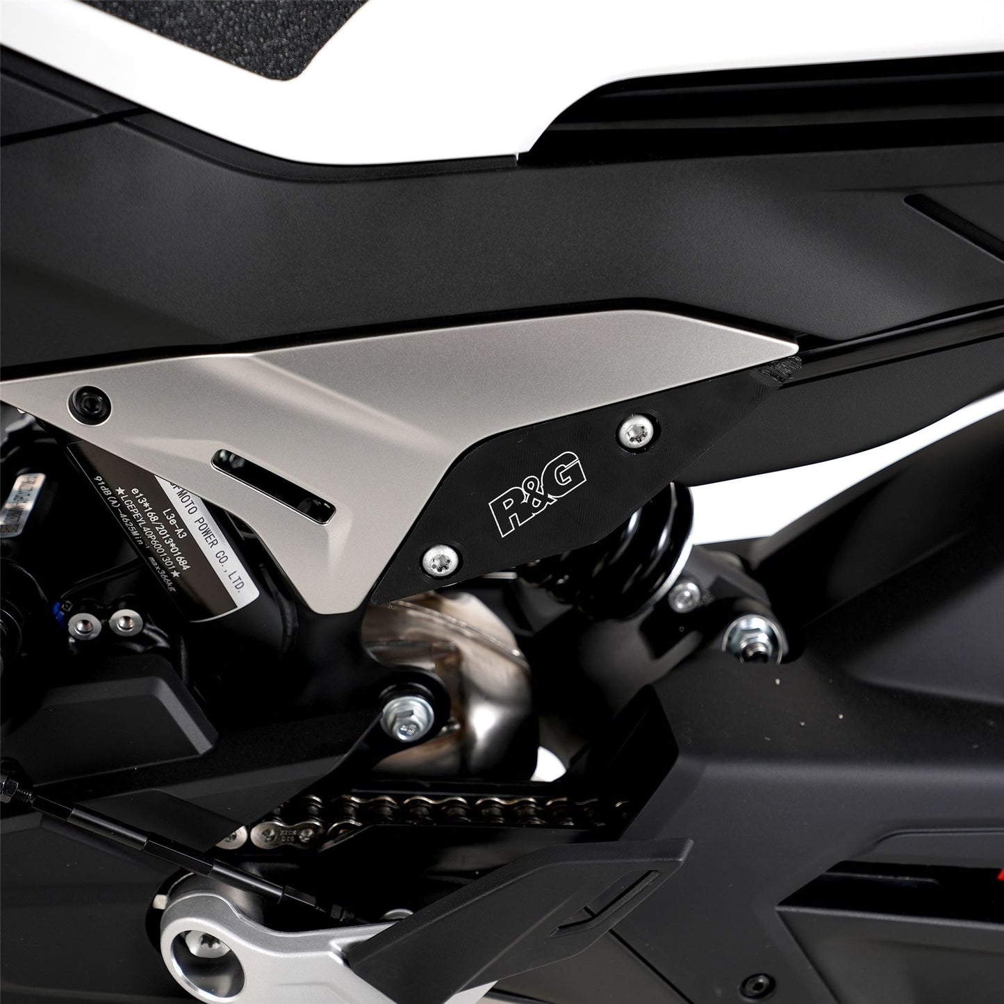 Rear Foot Rest Blanking Plates for CFMoto 800NK '23- (Pair)
