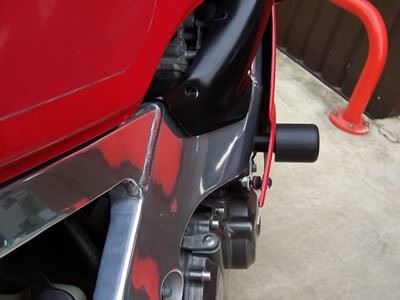 Crash Protectors - Classic Style for Honda CBR400 Gull Arm Colour: Black