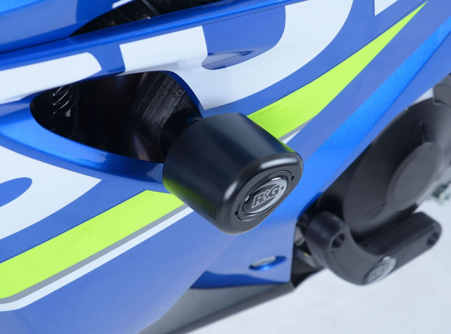 Crash Protectors - Aero Style for  Suzuki GSX-R 1000 '17- '24 / GSX-R1000R '17- '24  [Non-Drill Kit] Colour: Black