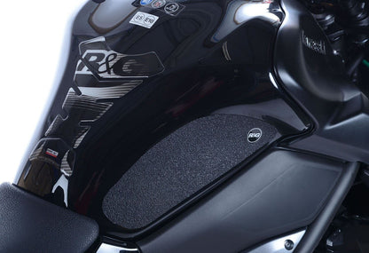R&G Tank Traction Grip for Kawasaki Z900 '17-  & Kawasaki ZH2 '20- '24  Colour: Clear
