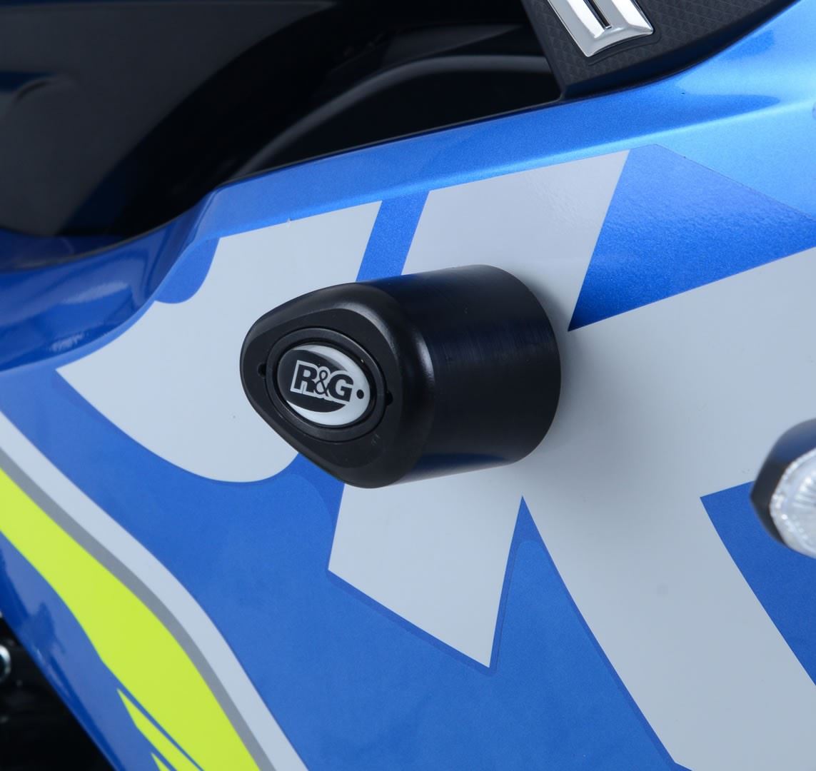 Crash Protectors - Aero Style for Suzuki GSX-R125 '17- '19 Colour: Black