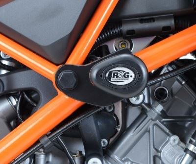Aero Crash Protectors for KTM 1290 Super Duke R '14 -'19 Colour: White