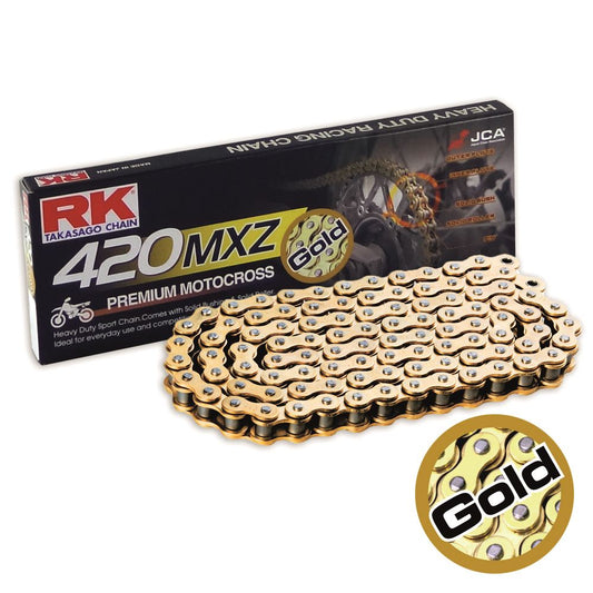 RK GB420MXZ-120 Gold Premium MX Chain