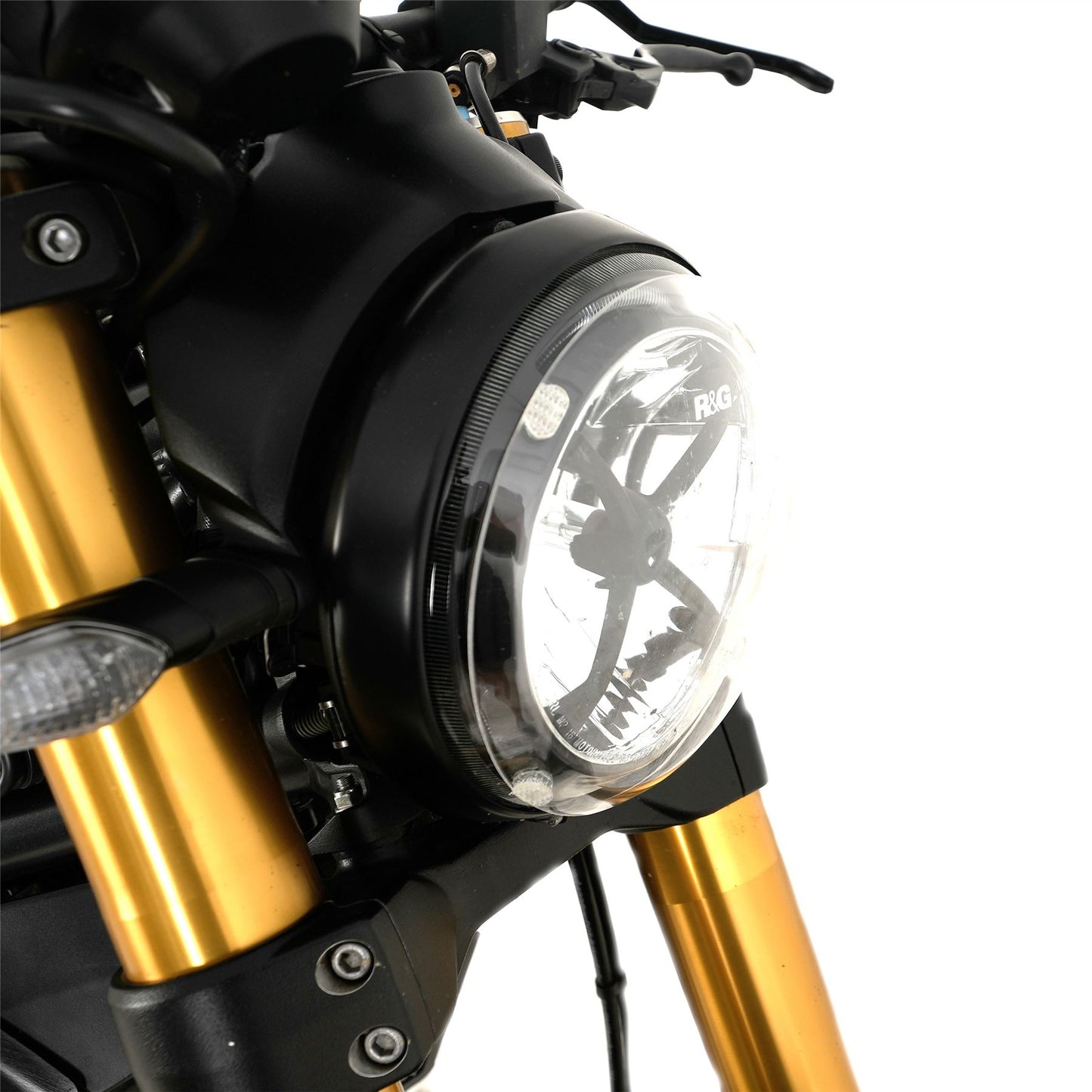 Headlight Shield for Ducati Scrambler 1100 '18-, Scrambler 1100 Pro '20-, Royal Enfield Interceptor 650 ’19- / Meteor 350 '24-