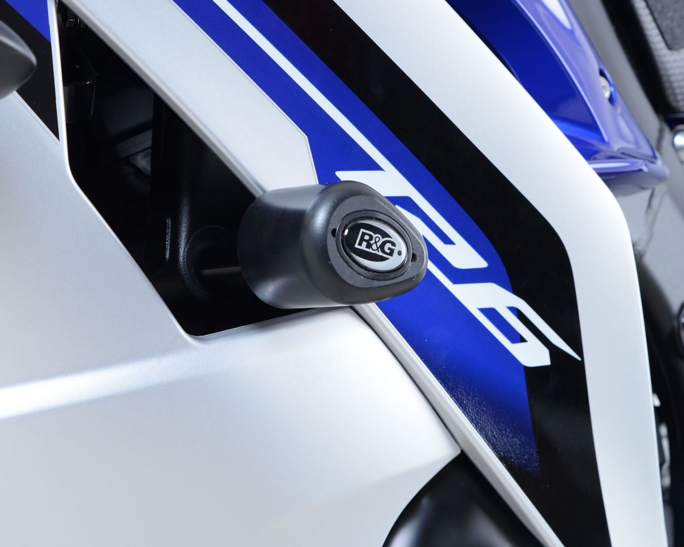 Crash Protectors - Aero Style for YZF-R6 '06- (Upper) Colour: White