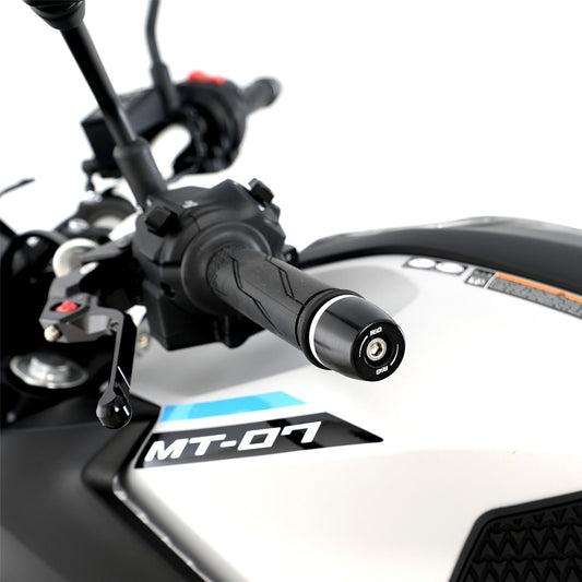 APEX Bar End Sliders for Yamaha MT-07 '25-,YZF-R9 '25-, YZF-R1M '15-,YZF-R1 '15-, R7 '22- & Honda CMX1100 Rebel '21-, CMX1100 Rebel DCT '21-, CMX1100T Rebel '23-, CMT1100R Rebel DCT '23-