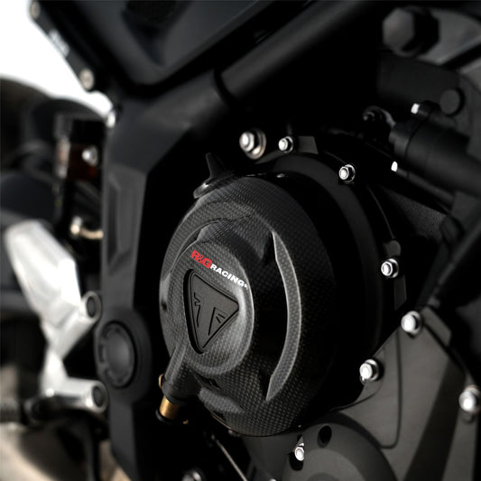 Carbon Fibre Engine Case Slider (RHS) for Triumph Trident 660 '21-, Daytona 660 '24- & Tiger 660 '22- '24