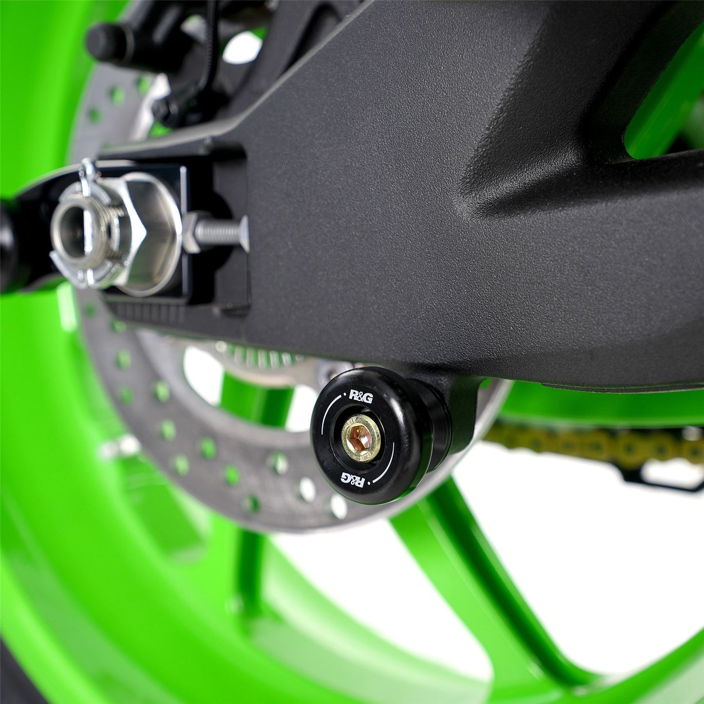 Cotton Reels for Kawasaki ZX10R '16-, ZX-10RR '21-, Suzuki SV650 '16- & SV650X '18- Colour: White