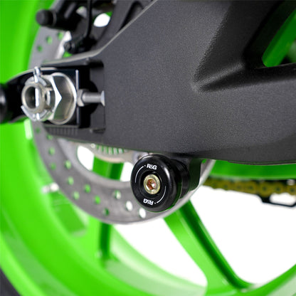 Cotton Reels for Kawasaki ZX10R '16-, ZX-10RR '21-, Suzuki SV650 '16- & SV650X '18- Colour: White