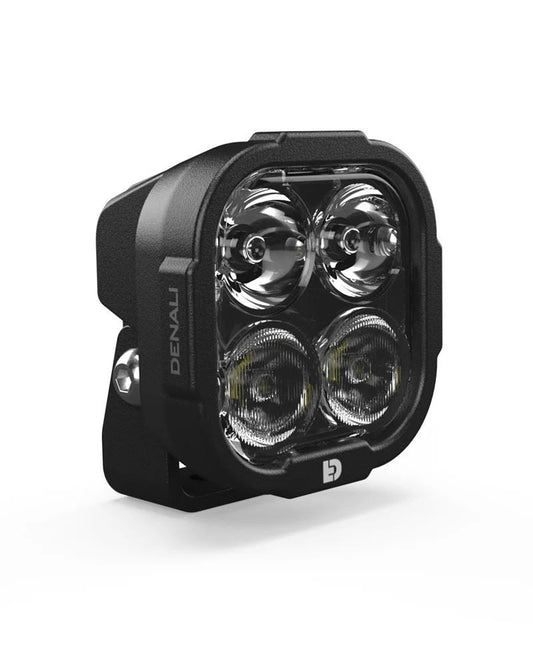 DENALI DL-4 Driving Light w/ DataDim Technology, 4-LED, Elliptical Hybrid Beam Colour: Yellow