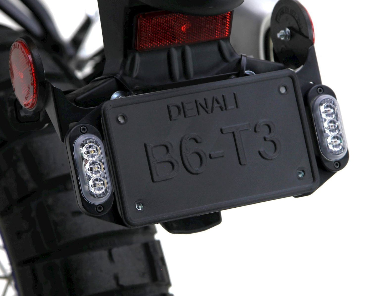 DENALI License Plate Mount For T3 Signal Pods