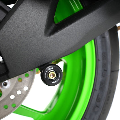 Cotton Reels for Kawasaki ZX10R '16-, ZX-10RR '21-, Suzuki SV650 '16- & SV650X '18- Colour: White
