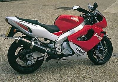 Crash Protectors - Classic Style for Yamaha Thunderace Colour: Black