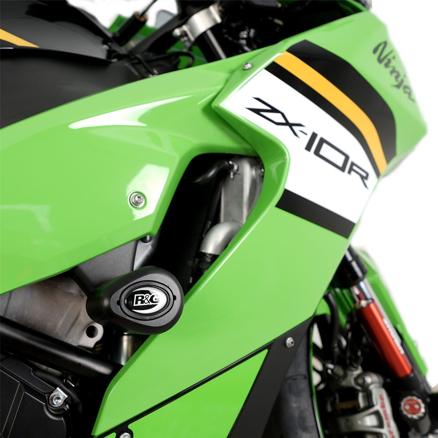 Crash Protectors - Aero Style Kawasaki ZX-10R '11- & ZX-10RR '21-  Colour: Black