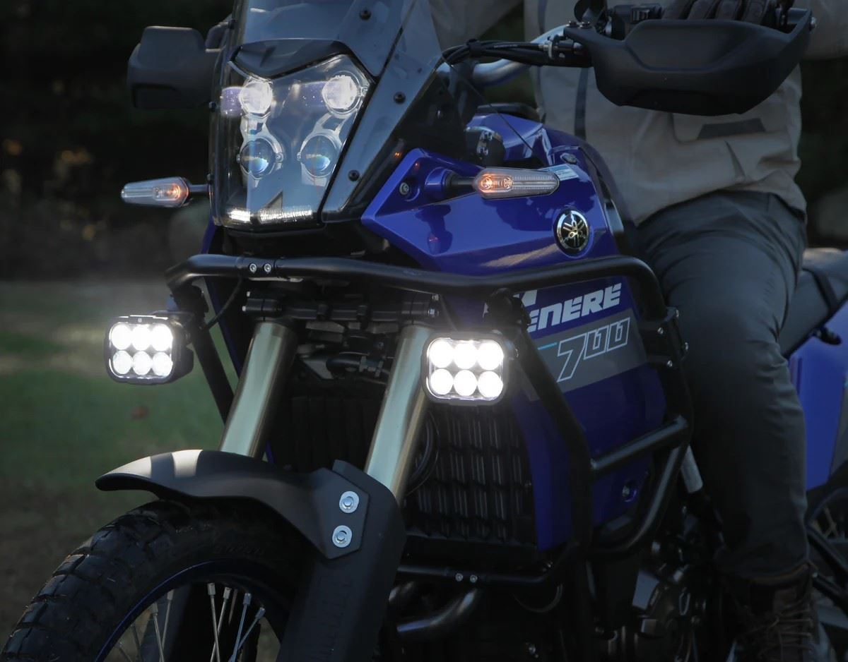 DENALI DL-6 Driving Light w/ DataDim Technology, 6-LED, Elliptical Hybrid Beam Colour: Amber