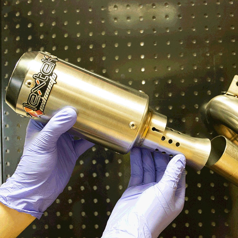 Fitment Universal 51mm Exhaust Baffle 3