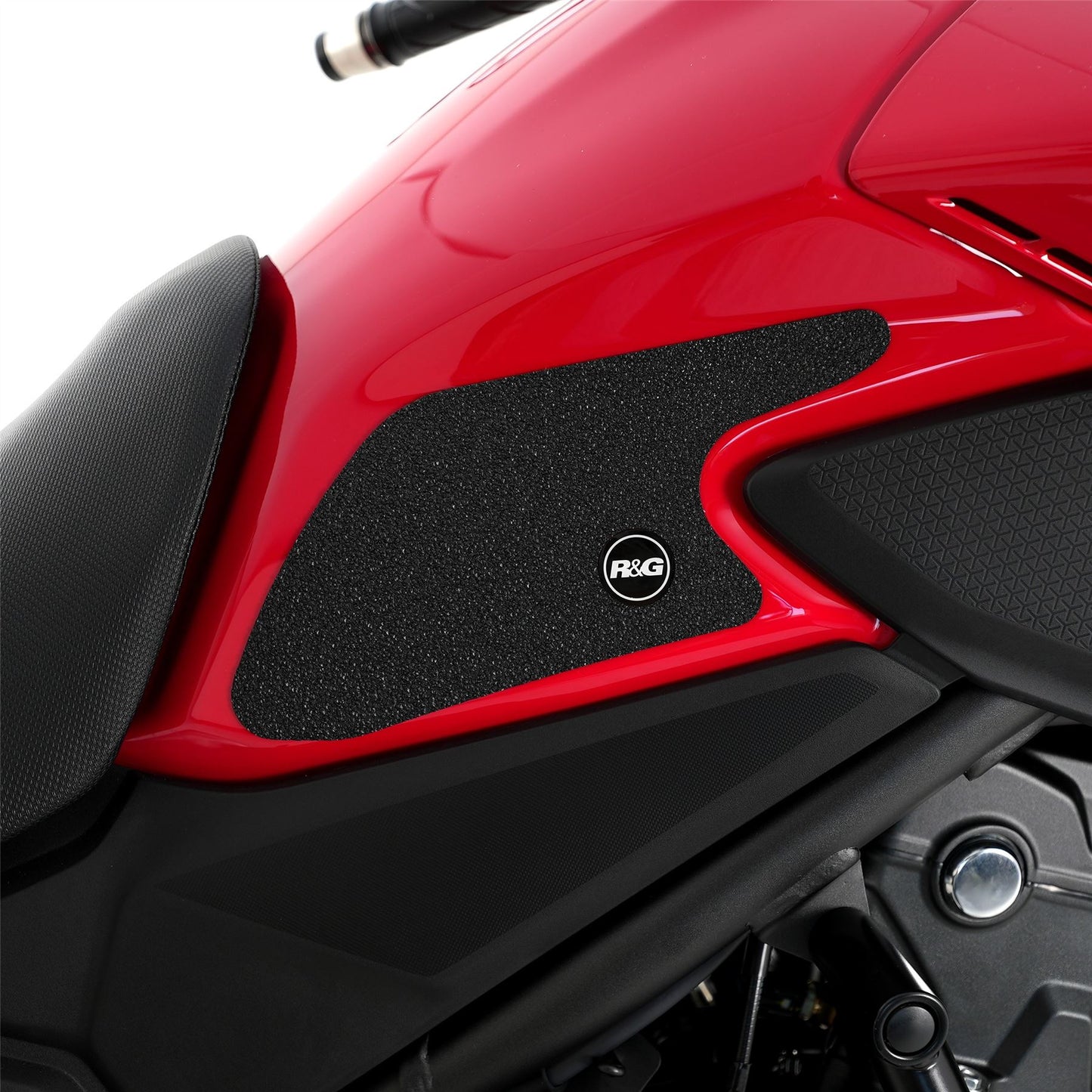 R&G Tank Traction Grips for Honda NX500 '24- Colour: Clear
