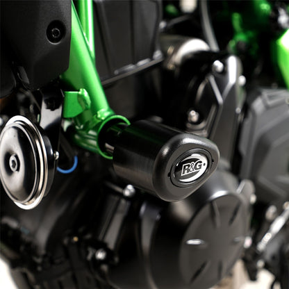 Crash Protectors - Aero Style for Kawasaki Z650 '17- , Z650RS '21- '24, Ninja 650 '17- '24 Colour: Black