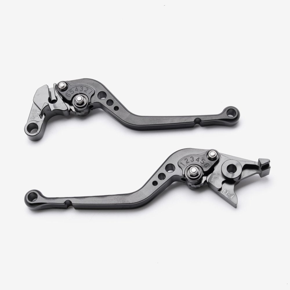 CNC Brake & Clutch Lever Set F-14 / V-4 Long 2