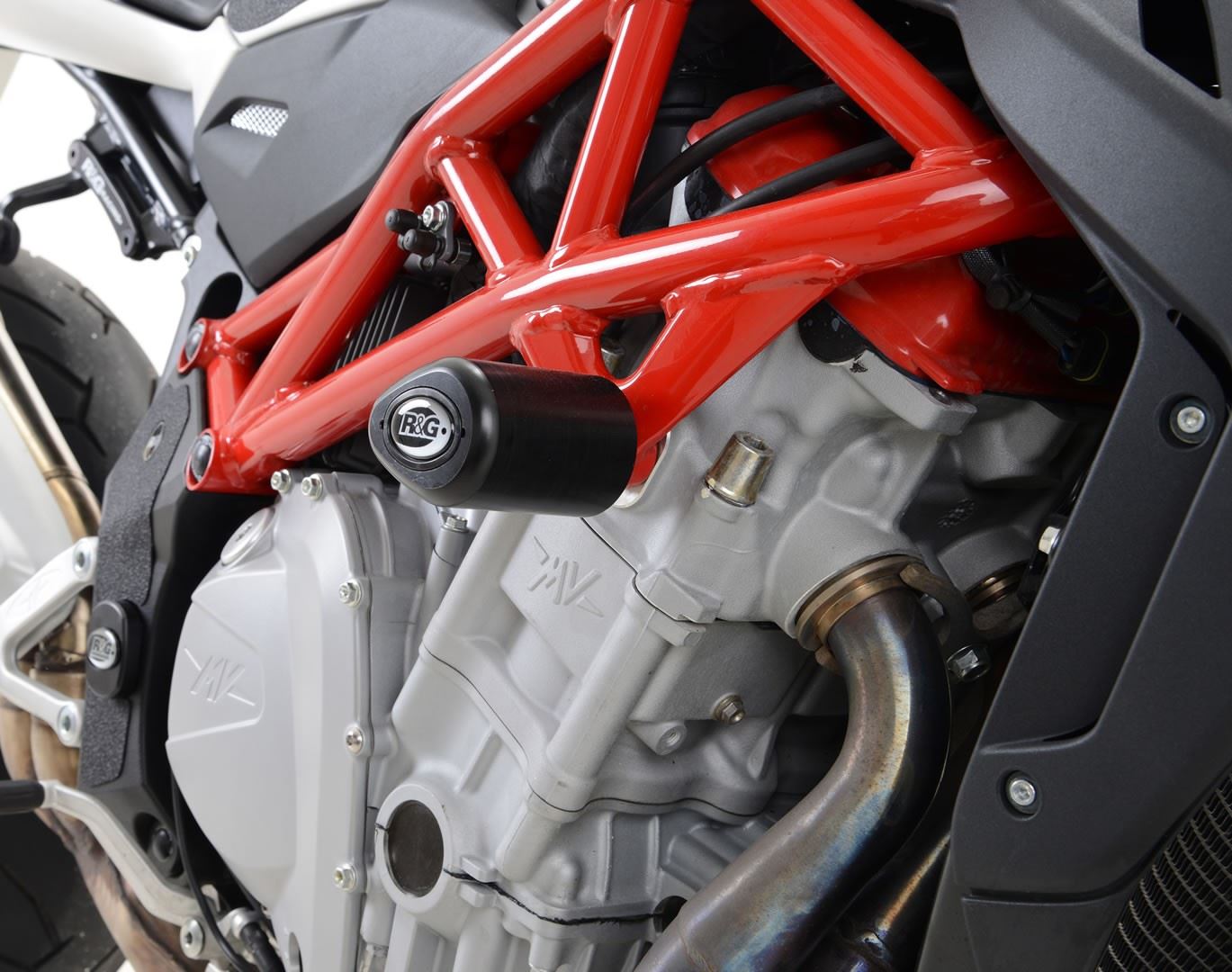 Crash Protectors - Aero Style for MV Agusta 1090 '13- Colour: White