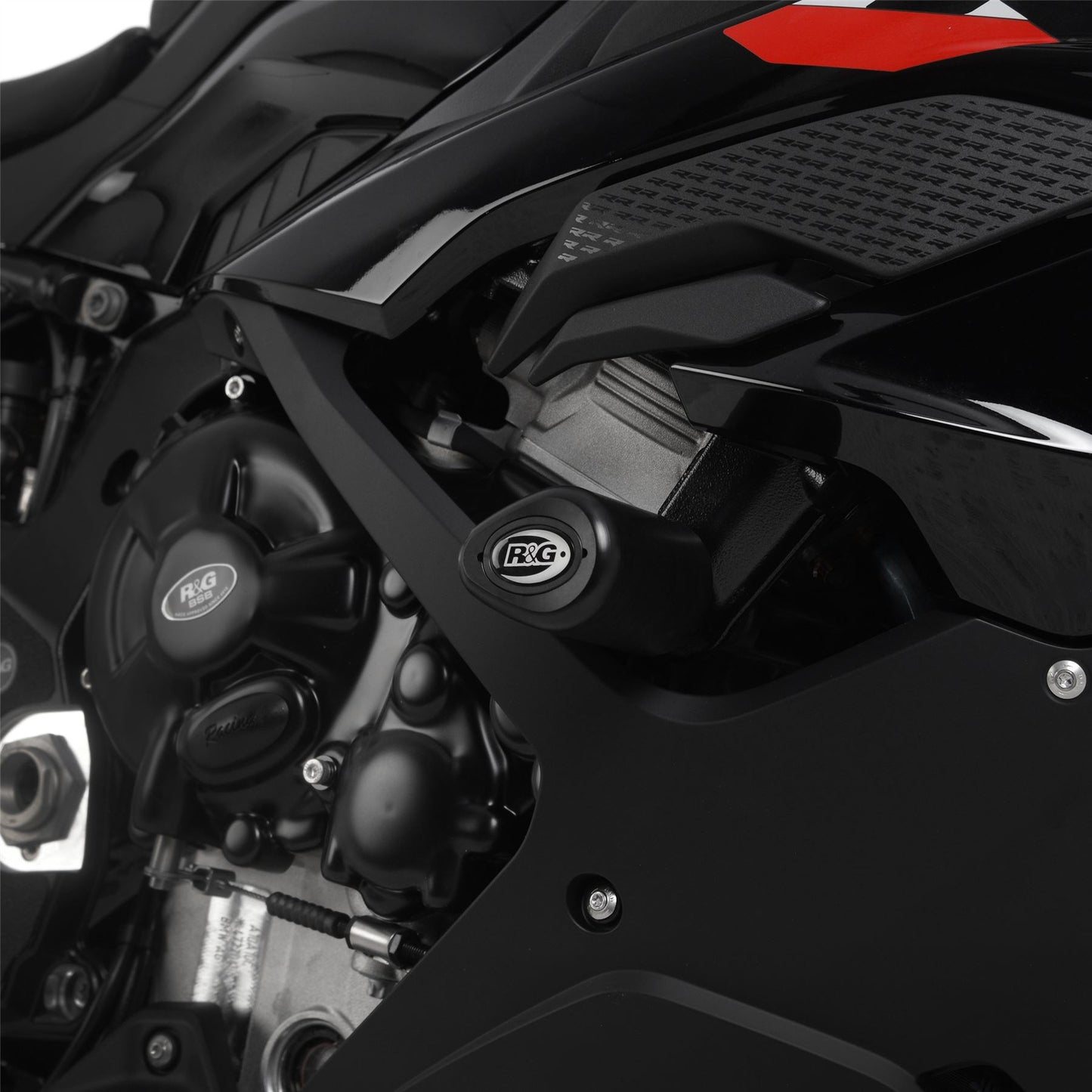 Crash Protectors - Aero Style for BMW S1000RR '23-  & M1000R '23- '24 (SYMMETRICAL Kit)  Colour: Black