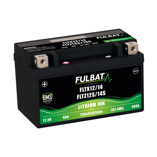 Fulbat FLTX12/14-FLTZ12S/14S Lithium Battery