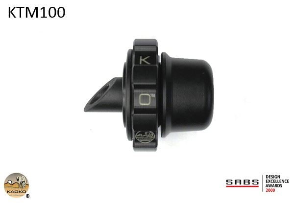 Kaoko Throttle Stabilizer  - Suitable for non-handguard models with bar end weight