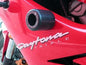 Crash Protectors - Classic Style for Triumph 675 Daytona '06-'12 Colour: White