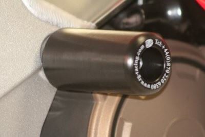 Crash Protectors - Classic Style for Aprilia RSVR/Factory '04/Tuono '06-'10  rear engine mount