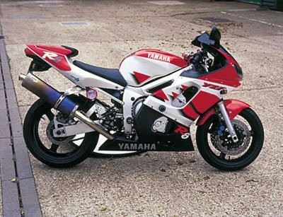Crash Protectors - Classic Style for Yamaha YZF-R6 '99- '02 Colour: Black