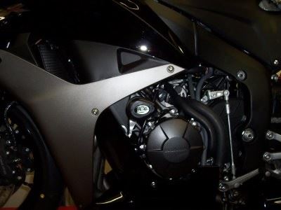 Crash Protectors - Aero Style for Honda CBR600RR '07-'08 Colour: White