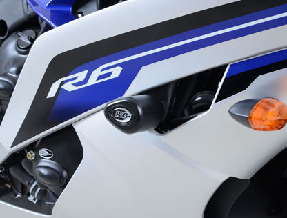 Crash Protectors - Aero Style for YZF-R6 '06- (Upper) Colour: White