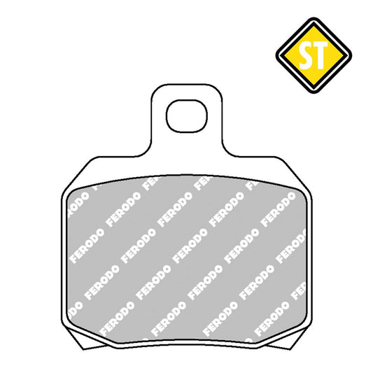 Ferodo FDB2074ST Sinter Grip Road Compound Pad - FA266