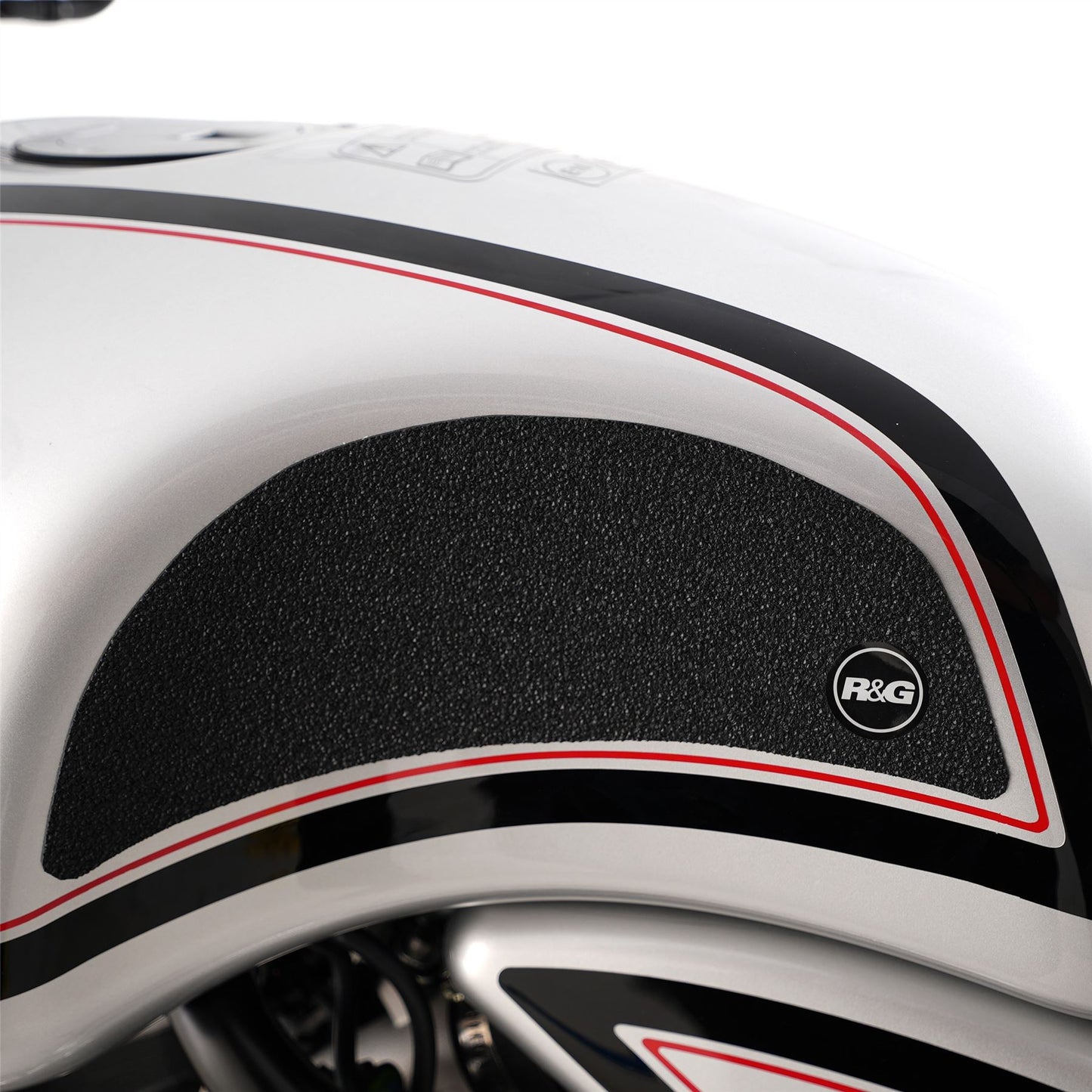 R&G Tank Traction Grips for Norton Commando 961 Sport '23- Colour: Black