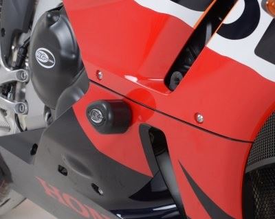 Crash Protectors - Aero Style for Honda CBR600RR '13- '23  DRILL KIT Colour: White