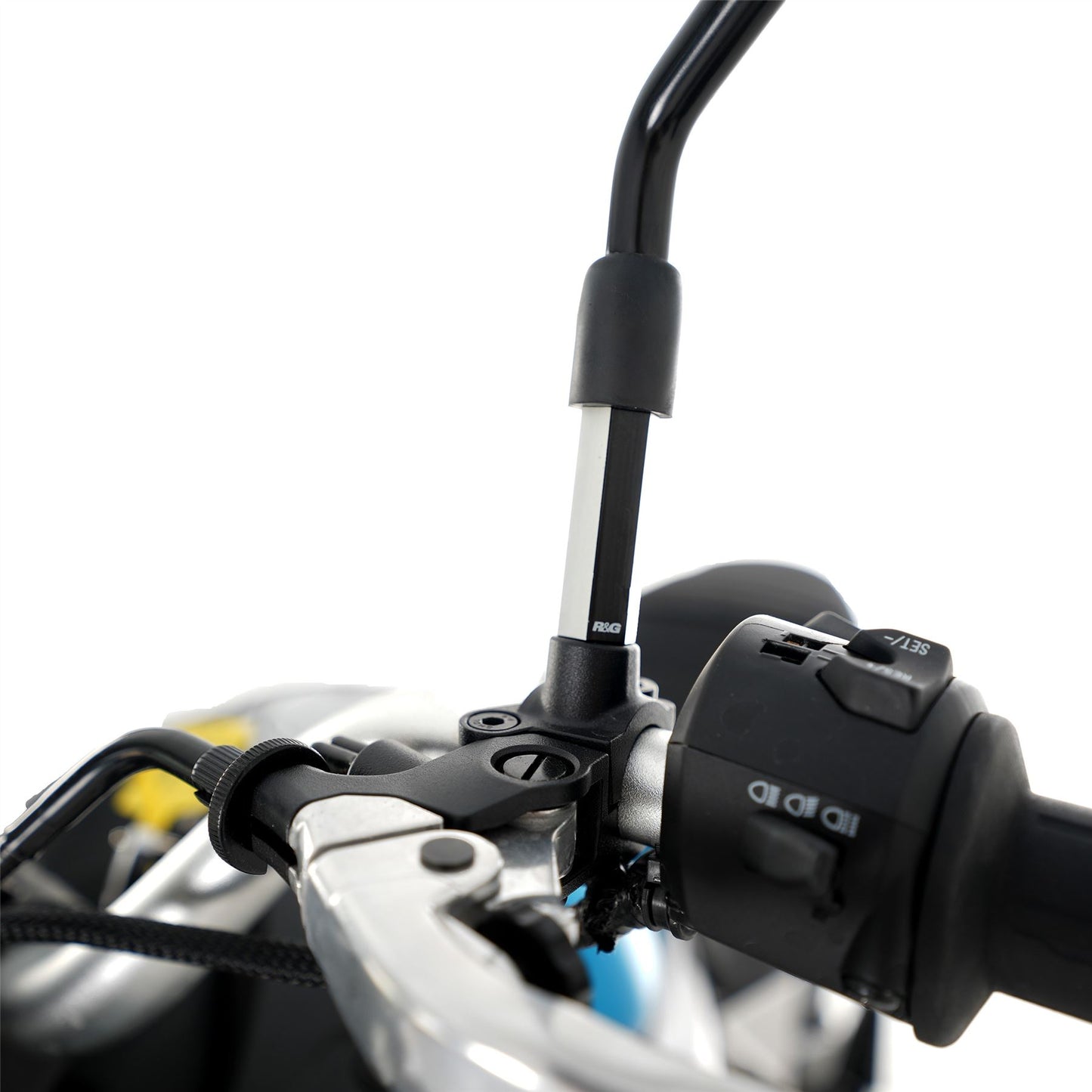 Mirror Risers for Indian Scout '15-, Scout Sixty '18-, Scout Bobber '17-, FTR1200/S '19- & CFMoto 700CL-X Heritage '21-