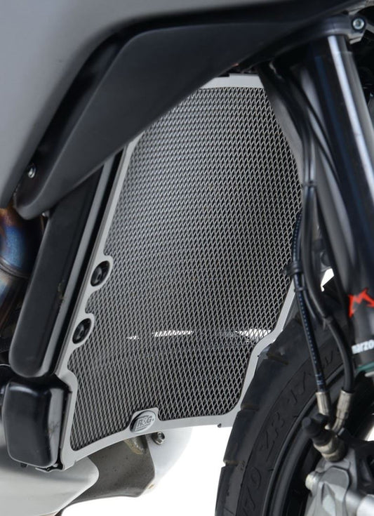 Radiator and Oil Cooler Guard for MV Agusta Rivale/Stradale/Turismo Veloce 800 '15- models Colour: Black